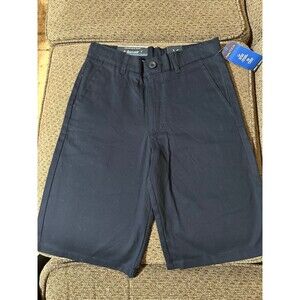 Boys Navy Nautica Uniform Shorts 18 reg